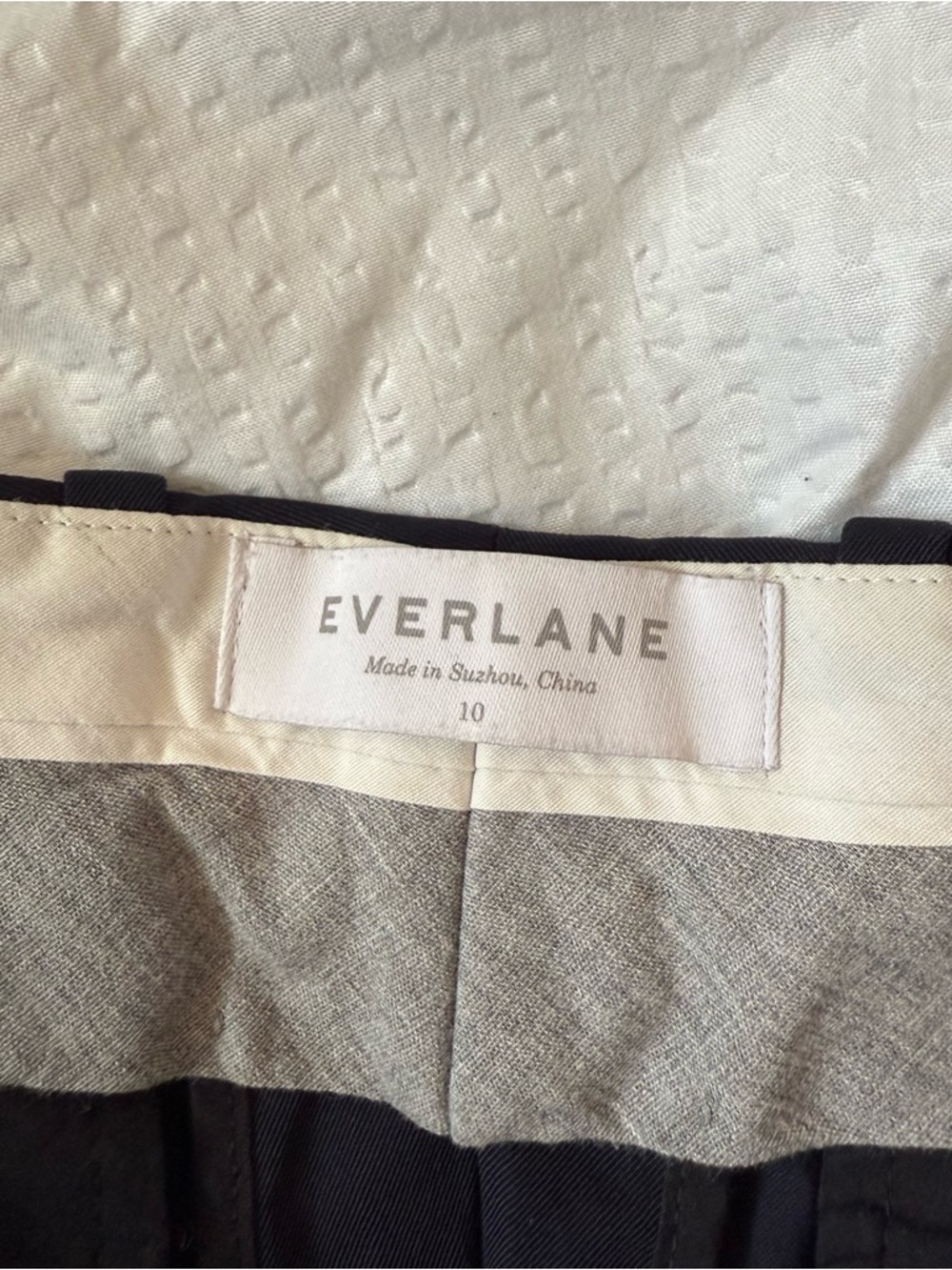 Everlane Straight-Leg Dress Trousers size 10